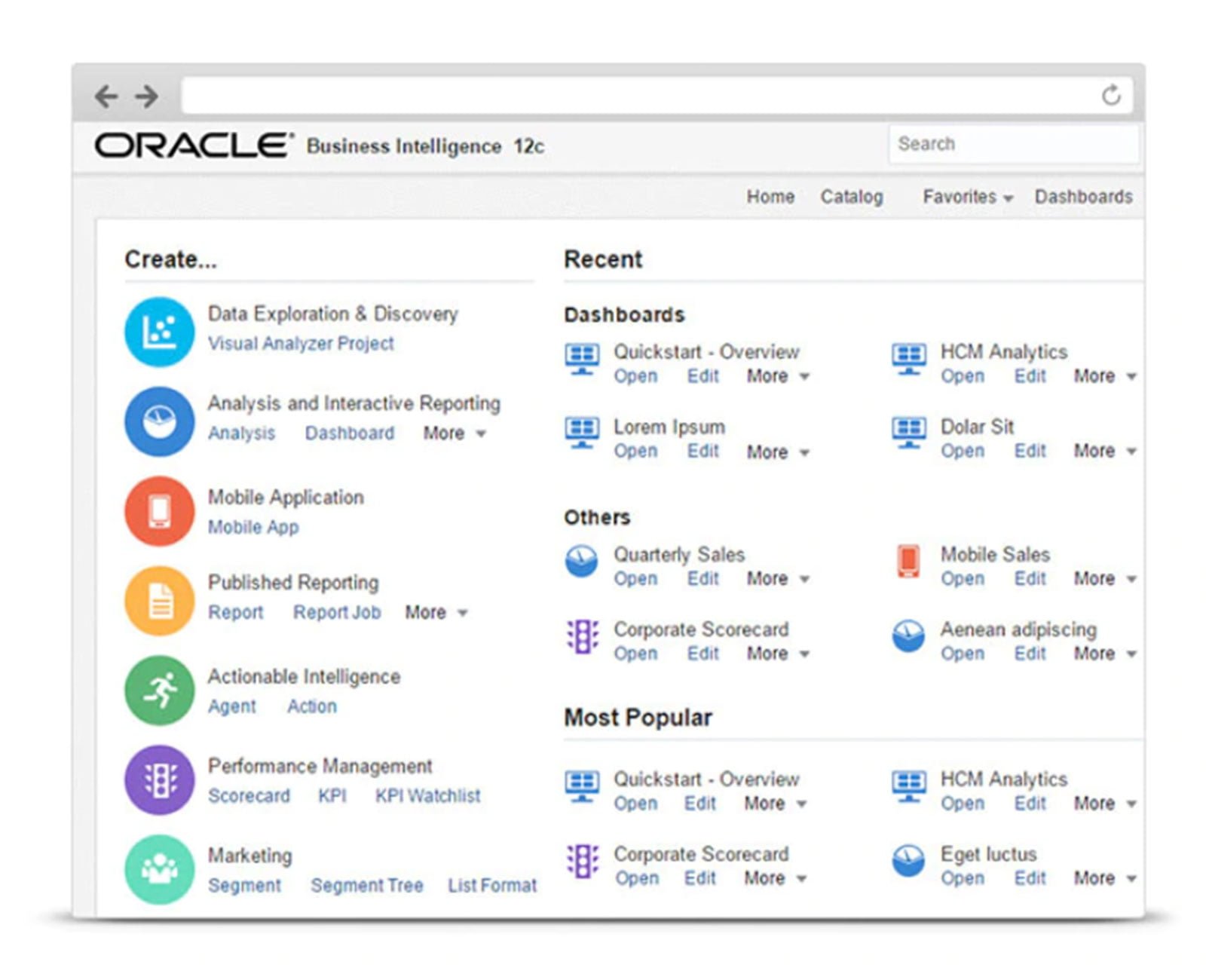 Oracle Business Intelligence